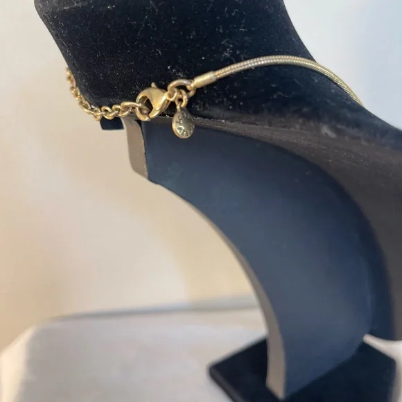 Vintage J Crew Gold Tone Chunky Necklace Women’s Jewelry Fashion Stylish - Picture 6 of 9